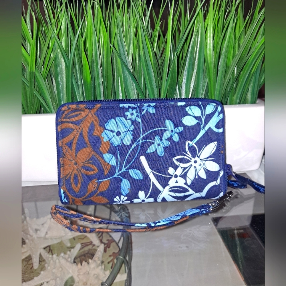 Vera Bradley Accordian Wallet Java Floral